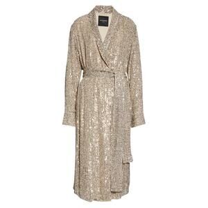 Le Superbe sequins robe duster sz 4